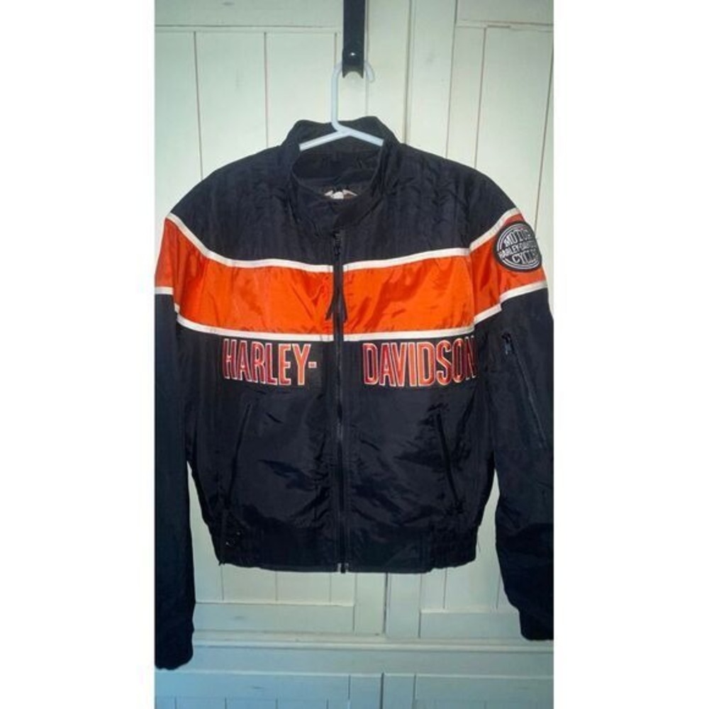 Medium Harley-Davidson Men's Vintage Nylon Racing Team Jacket